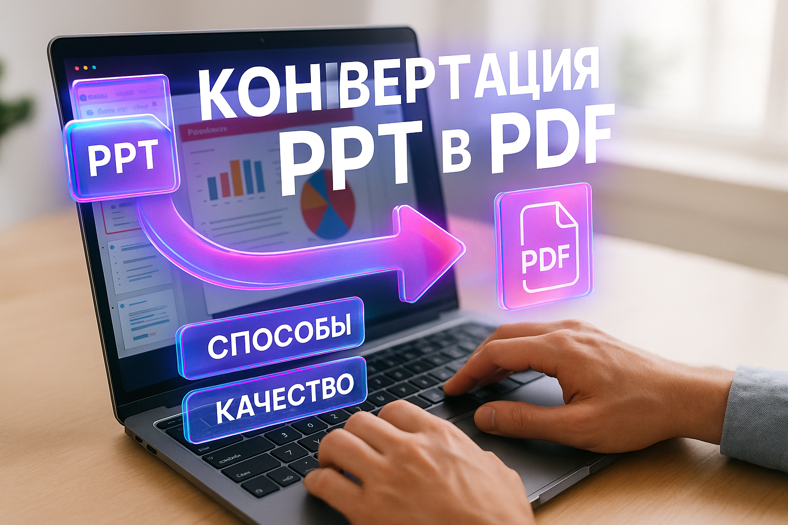 Как конвертировать PPT в PDF: 5 способов без потери качества