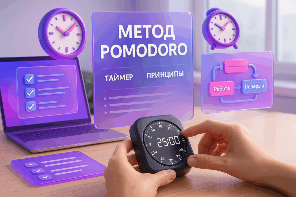 Метод Pomodoro: таймер и принципы работы