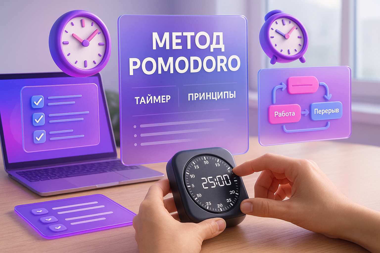 Метод Pomodoro: таймер и принципы работы