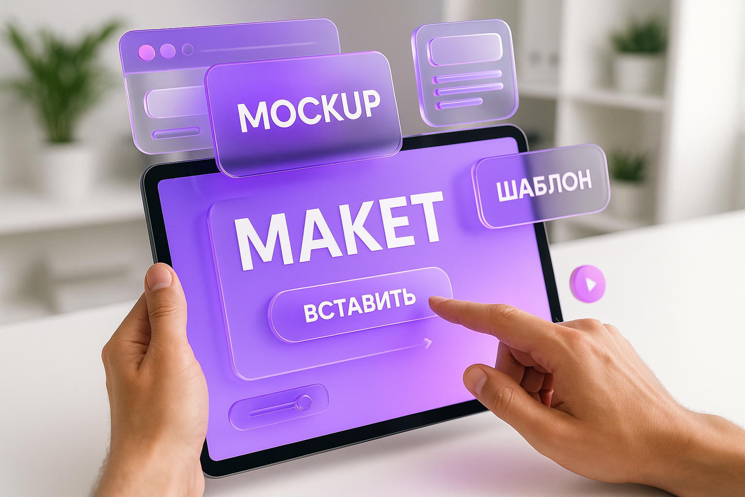 Mockup: как вставить дизайн в готовый шаблон