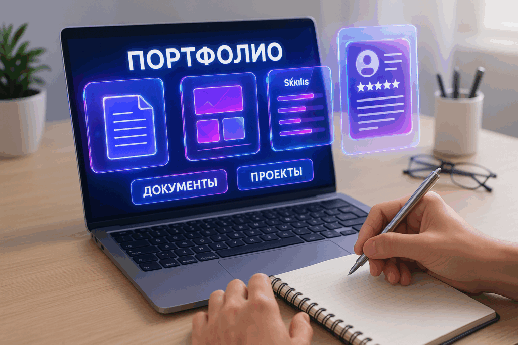 Портфолио для офисного работника: что туда включить