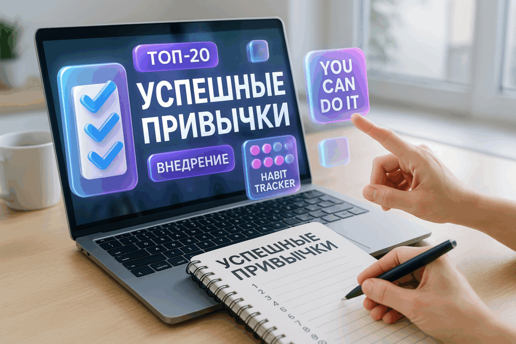Привычки успешных людей: ТОП-20 для внедрения