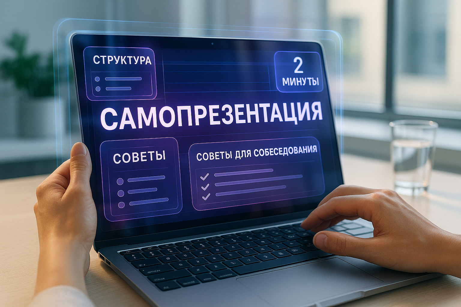 Самопрезентация на собеседовании: структура на 2 минуты