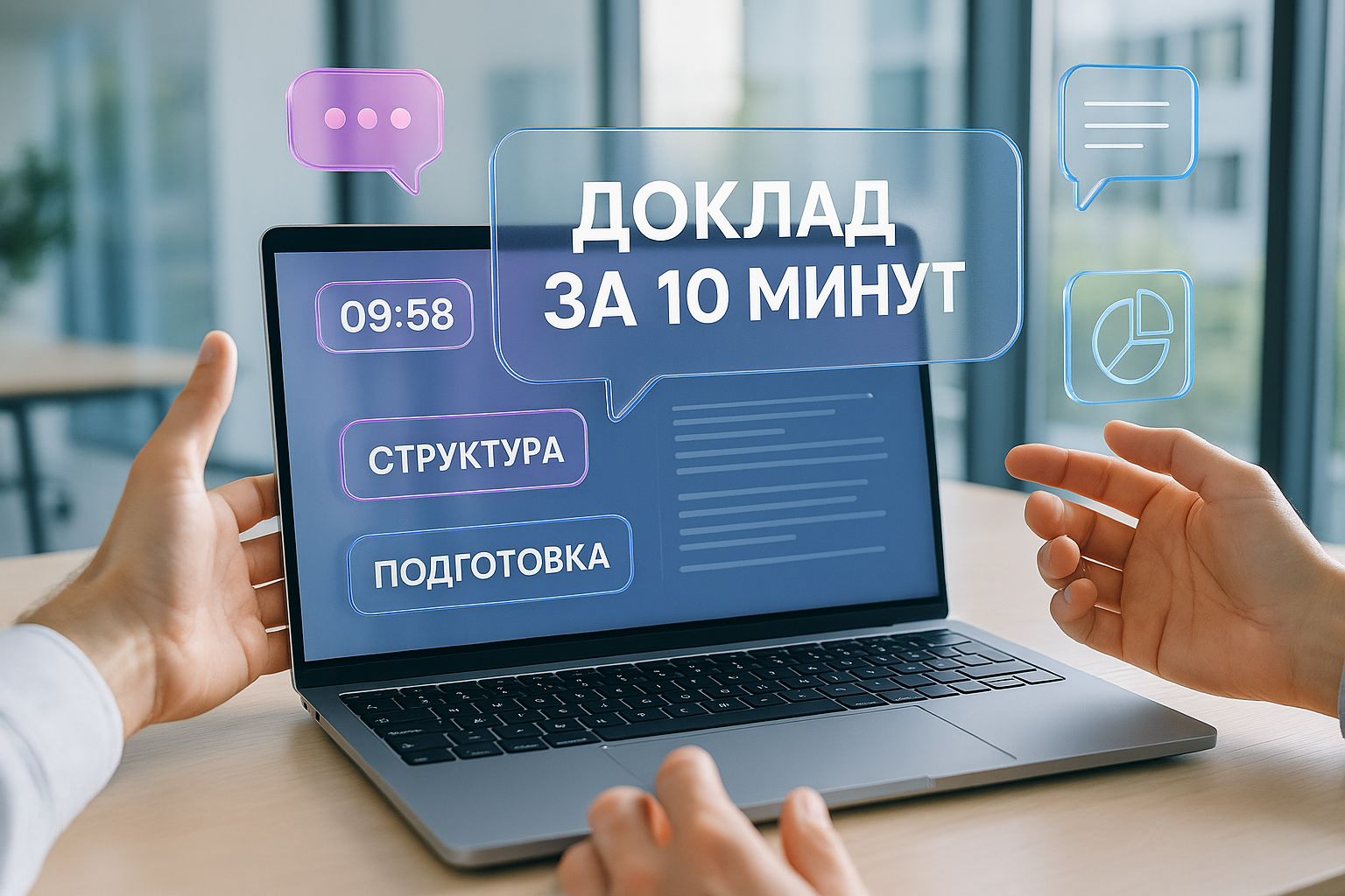 Структура выступления: как построить 10-минутный доклад