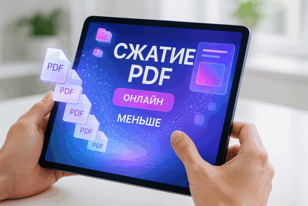 Сжатие PDF онлайн: как уменьшить размер файла