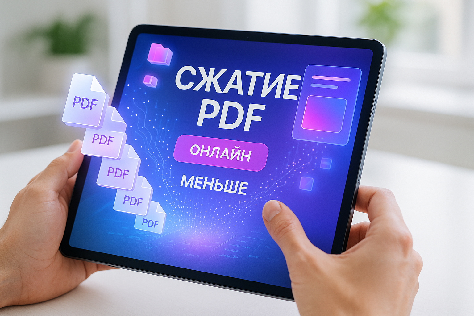 Сжатие PDF онлайн: как уменьшить размер файла