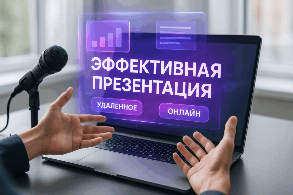 Удаленное выступление: как презентовать онлайн эффективно