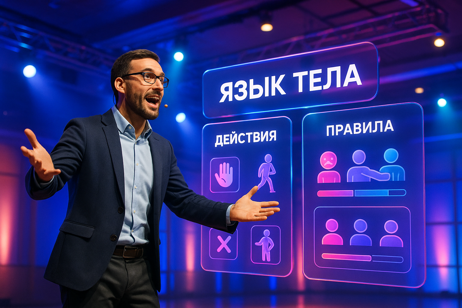 Язык тела при выступлении: что делать с руками