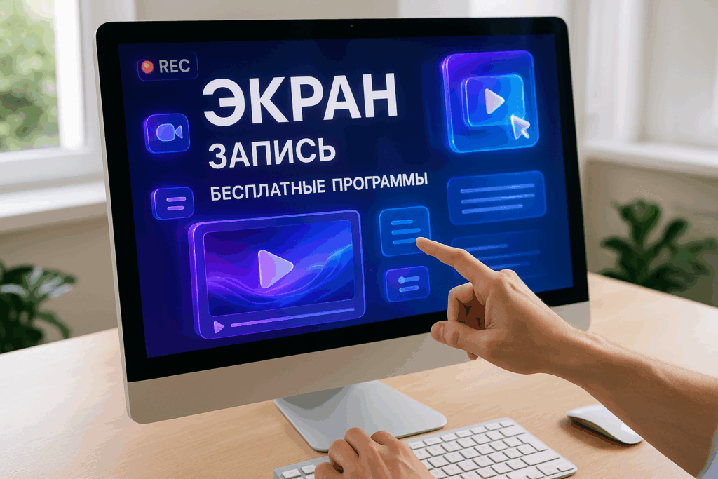 Запись экрана: бесплатные программы для видео с монитора
