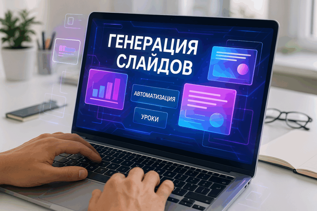 Автоматическая генерация слайдов по теме урока