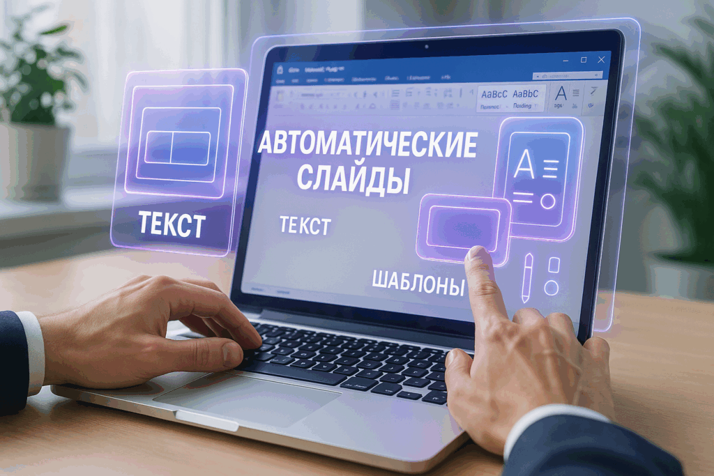 Автоматическое создание слайдов из документа Word