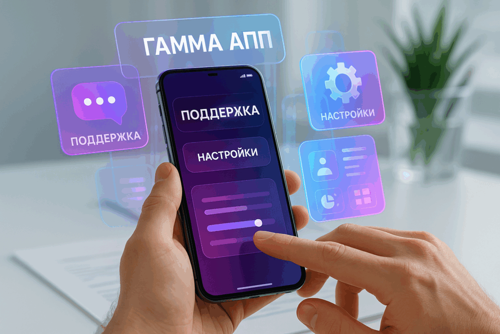 Gamma App на русском языке 2025 — есть ли поддержка и как настроить
