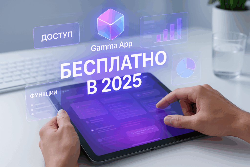 Gamma App бесплатно в 2025 — что доступно без оплаты