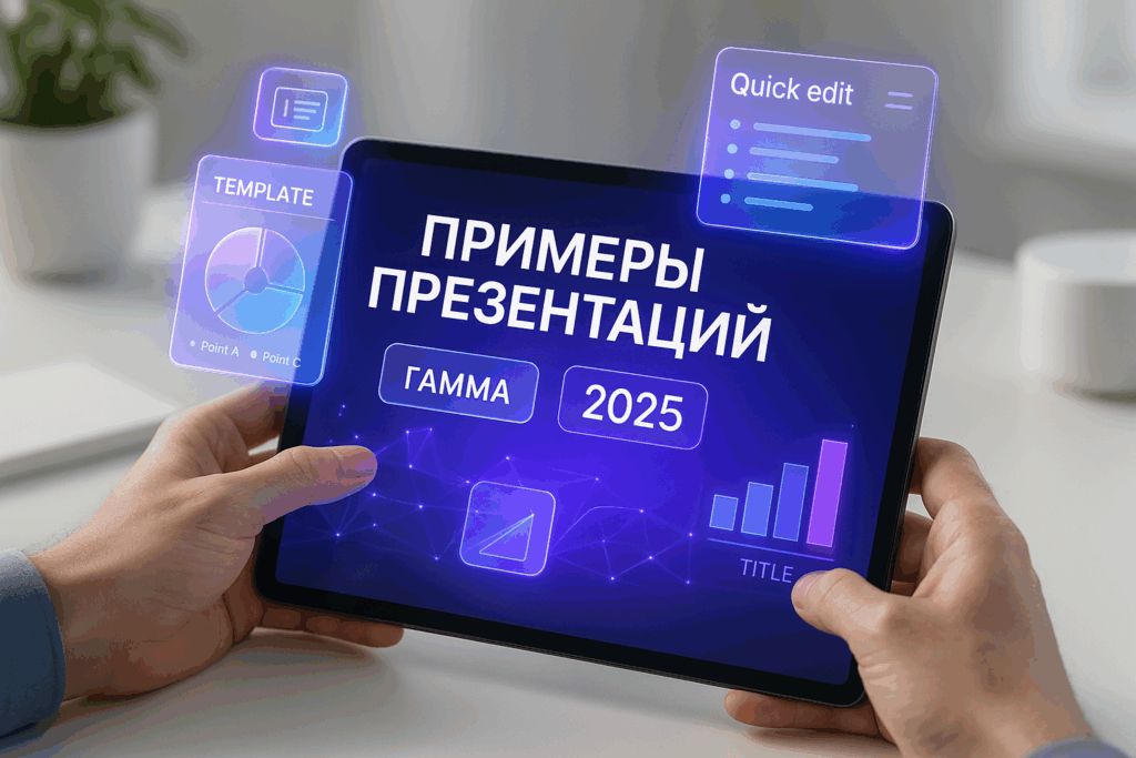 Gamma App примеры презентаций 2025 — что можно создать за 10 минут