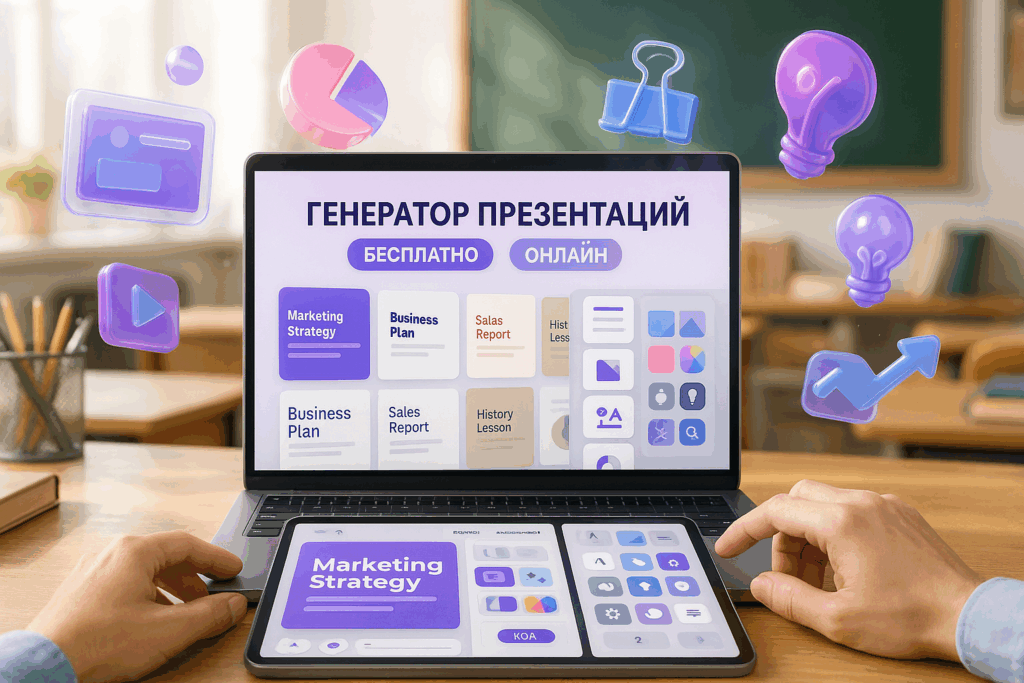 Генератор презентаций для учителя бесплатно онлайн