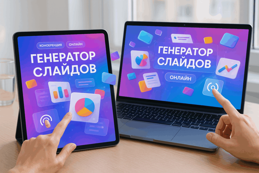 Генератор слайдов для конференции онлайн
