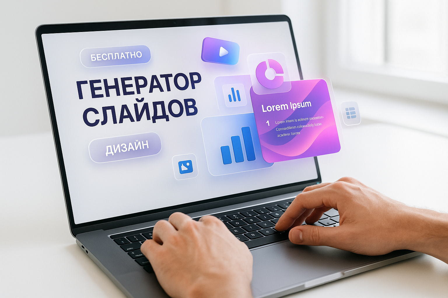 Генератор слайдов PowerPoint по теме бесплатно