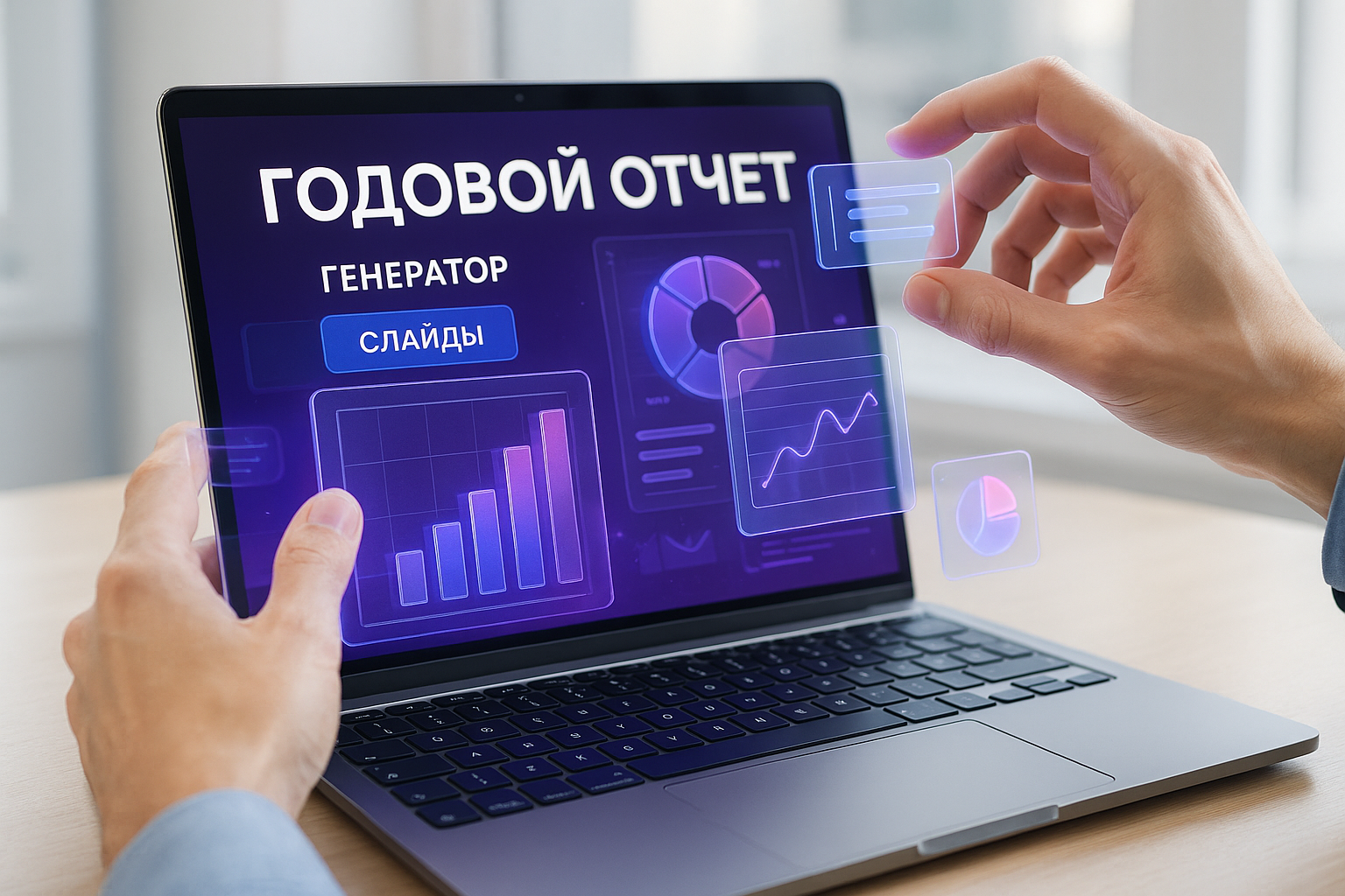 Генератор слайдов для годового отчета