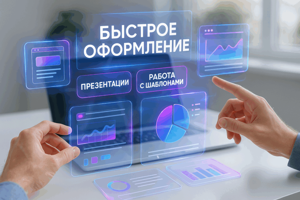 Как быстро оформить презентацию компании