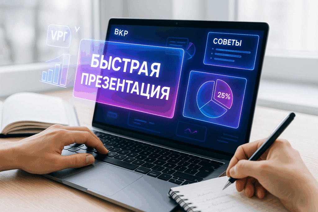 Как быстро сделать презентацию к ВКР