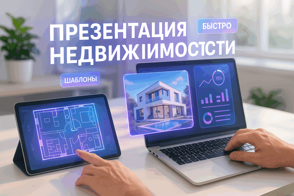 Как быстро сделать презентацию объекта недвижимости