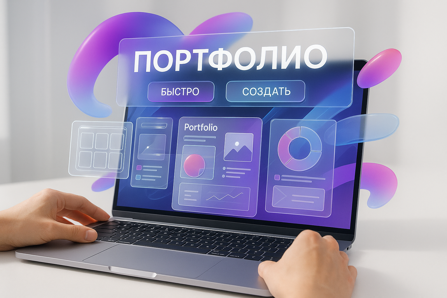Как быстро создать презентацию портфолио