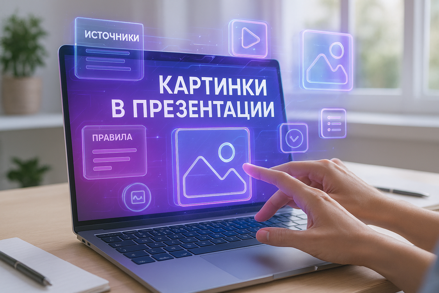 Как добавить картинки в презентацию — лучшие источники и правила в 2025 году