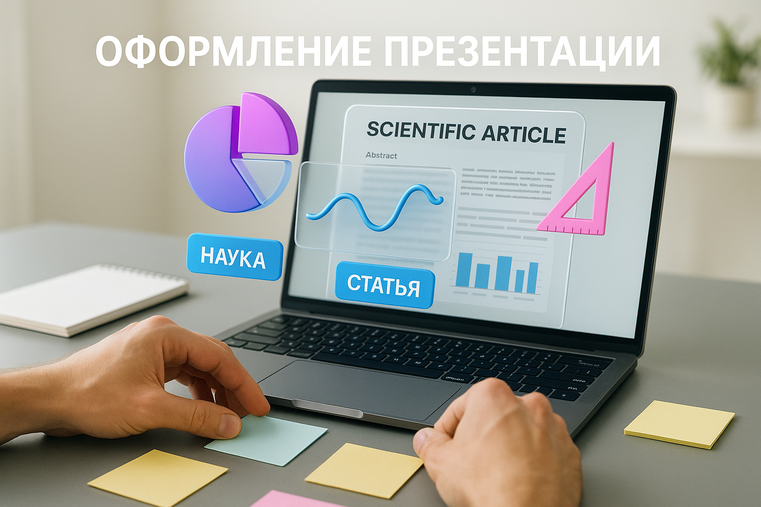 Как оформить презентацию к научной статье