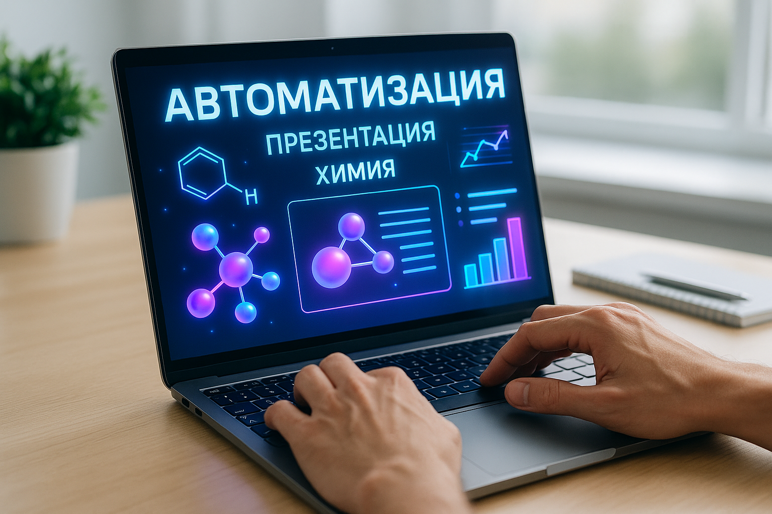 Как оформить презентацию по химии автоматически