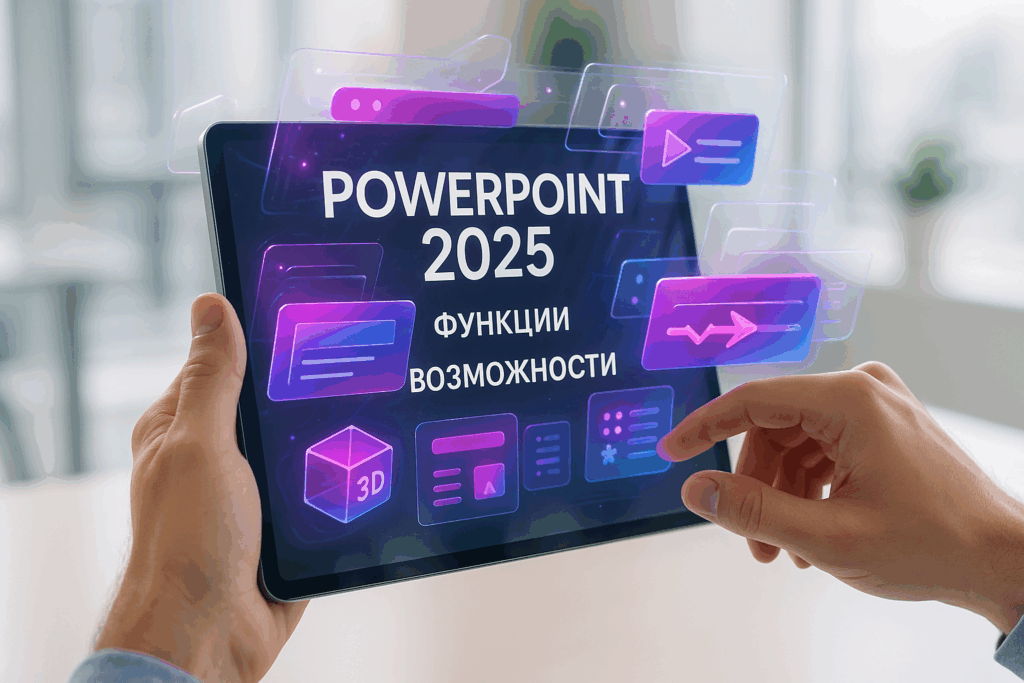 Как работать в PowerPoint в 2025 — основные функции и новые возможности