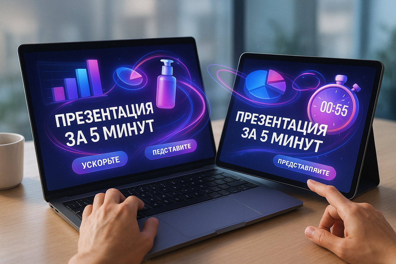 Как сделать презентацию продукта за 5 минут