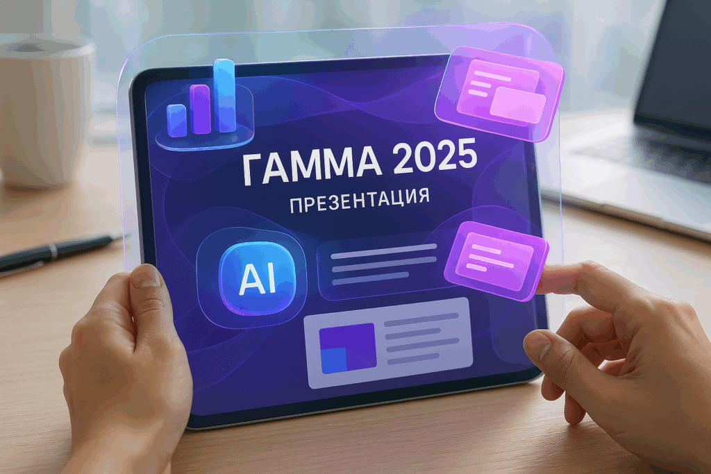 Как создать презентацию в Gamma App с помощью ИИ в 2025 году