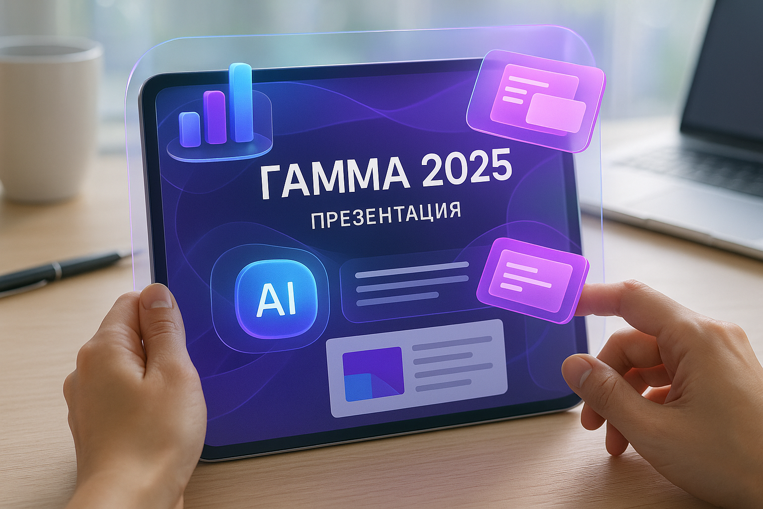 Как создать презентацию в Gamma App с помощью ИИ в 2025 году