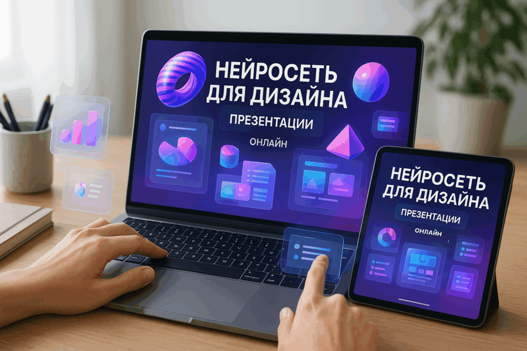 Нейросеть для дизайна презентаций онлайн