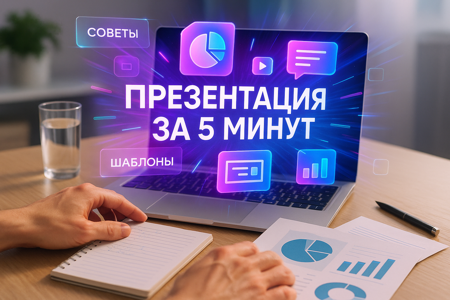 Как оформить презентацию к реферату за 5 минут