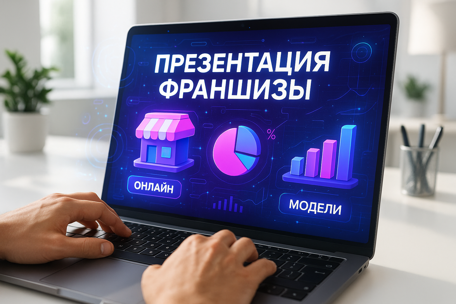 Создать презентацию для франшизы онлайн