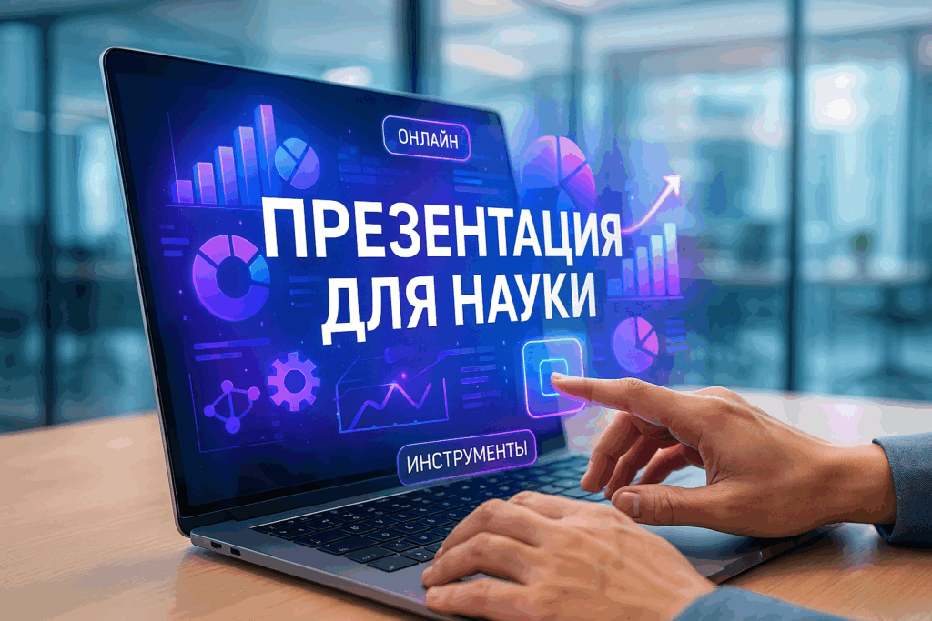 Сделать презентацию к научной работе онлайн