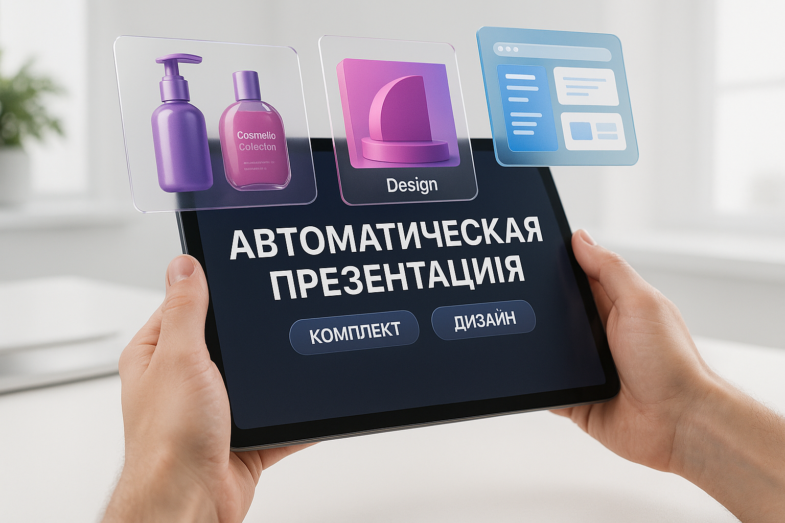 Сделать презентацию новой коллекции автоматически