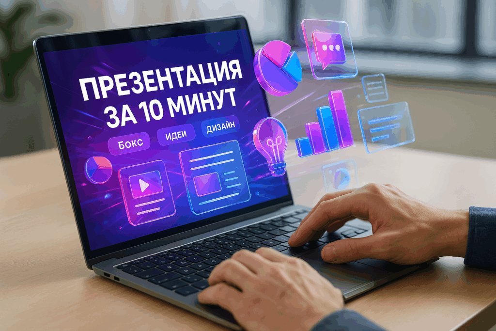 Как сделать презентацию компании за 10 минут