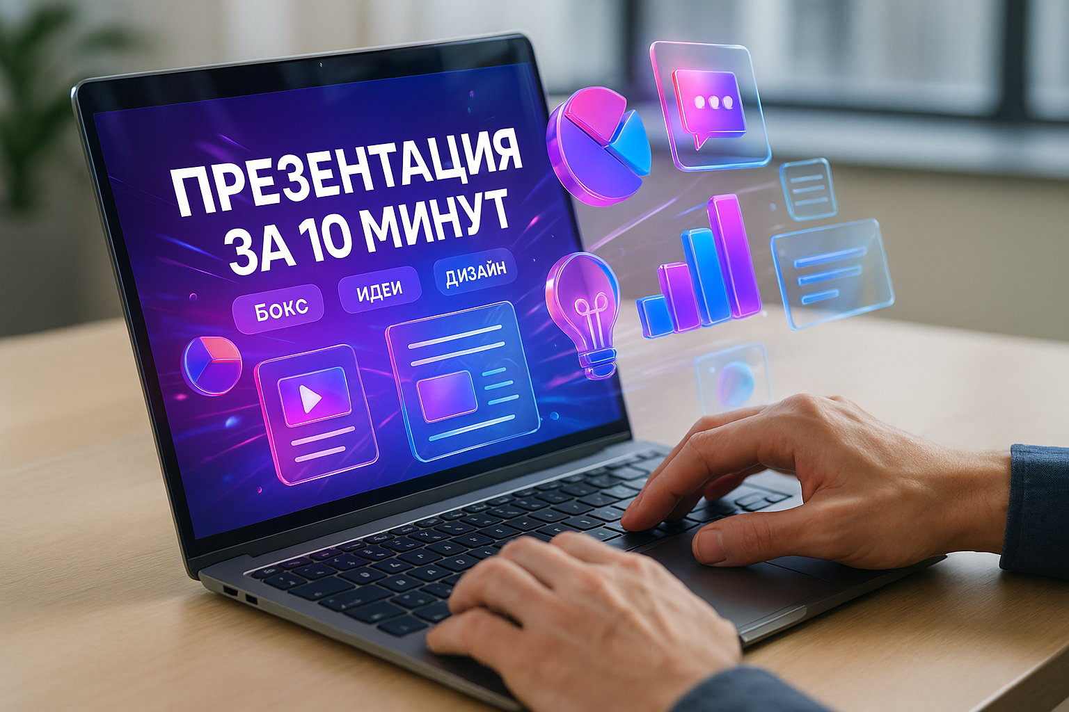 Как сделать презентацию компании за 10 минут