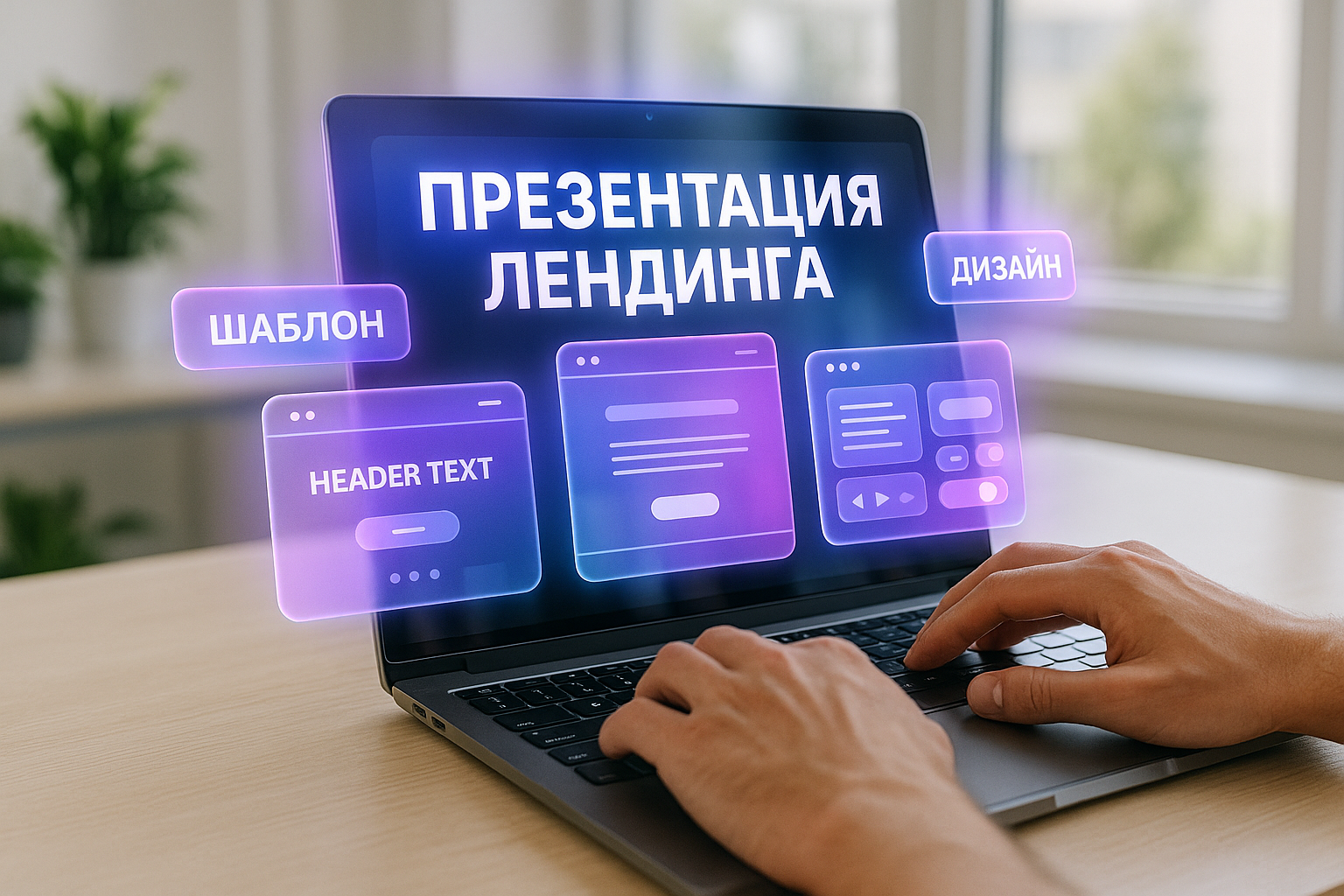 Создать презентацию для лендинга онлайн