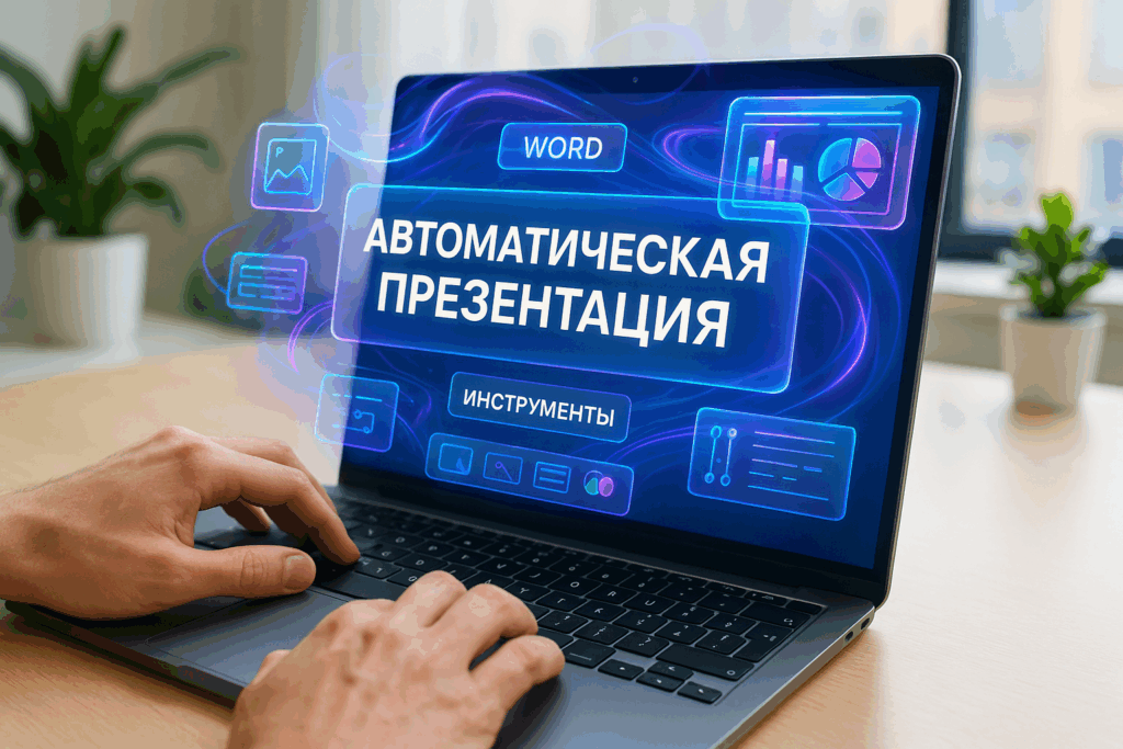 Как сделать презентацию из Word документа автоматически