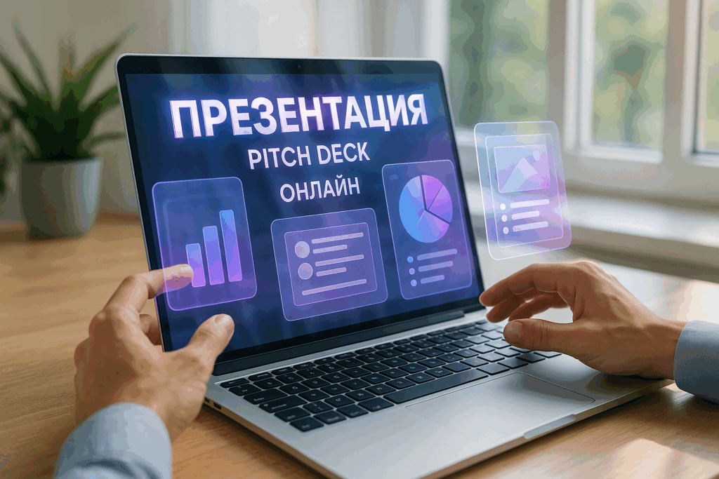 Сделать презентацию для pitch deck онлайн