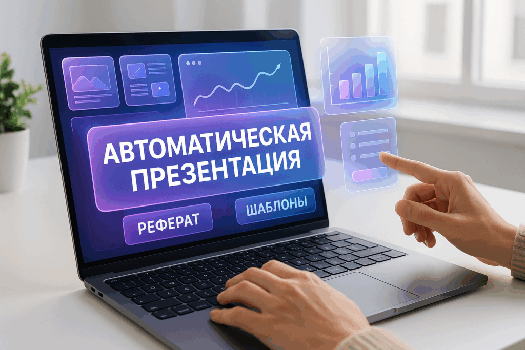 Создать презентацию по реферату автоматически