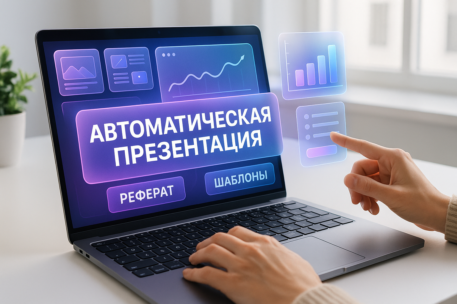 Создать презентацию по реферату автоматически