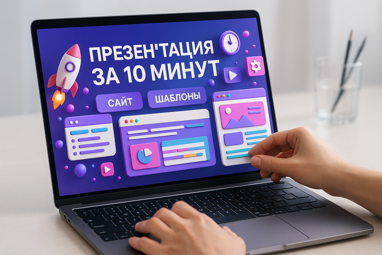 Как сделать презентацию сайта за 10 минут
