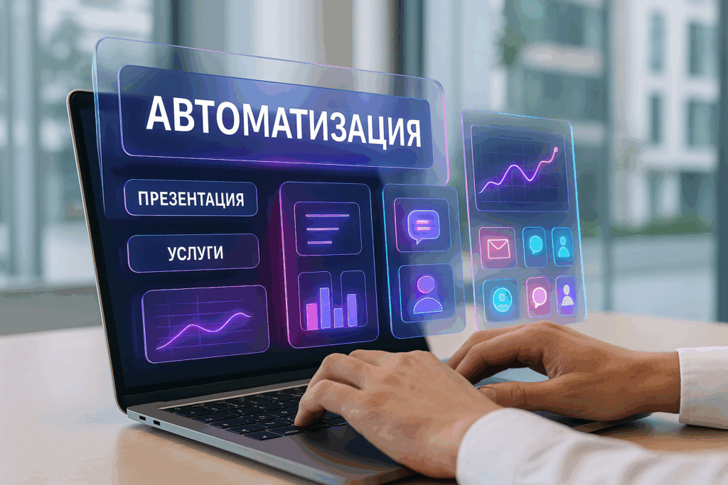 Сделать презентацию услуг автоматически онлайн