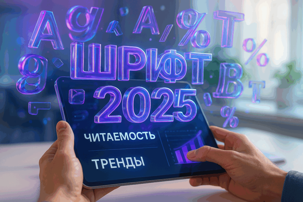 Какой шрифт использовать в презентации в 2025 — правила читаемости и тренды