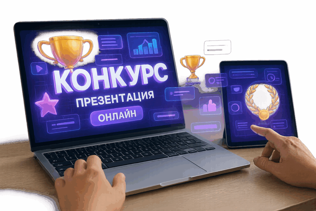 Создание презентации для конкурса онлайн