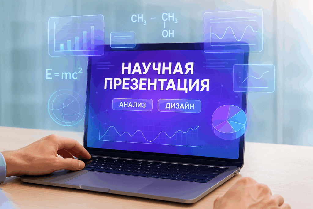 Создание презентации из научной работы